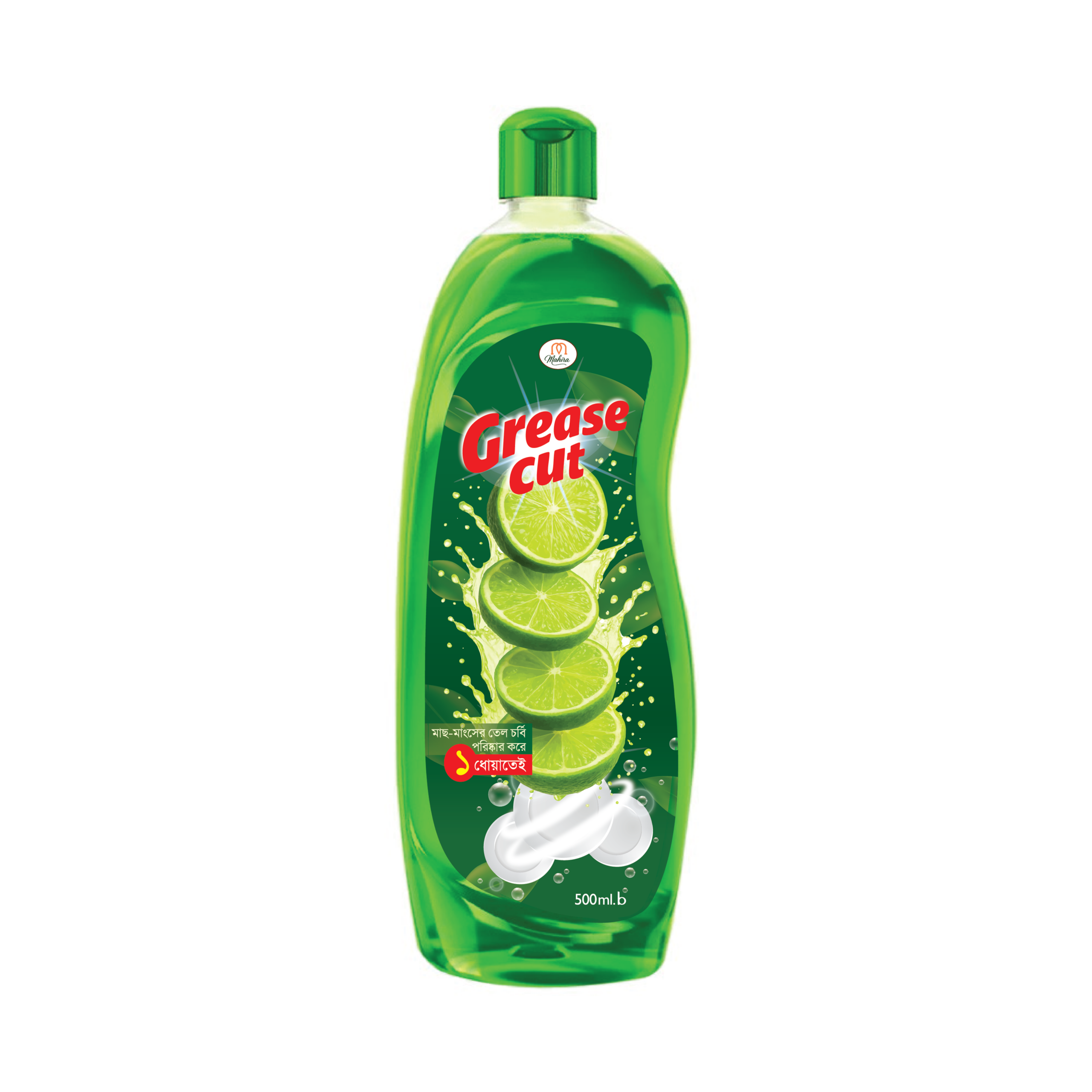 Liquid dishwash Sparkbliss Green Lemon - Image 1